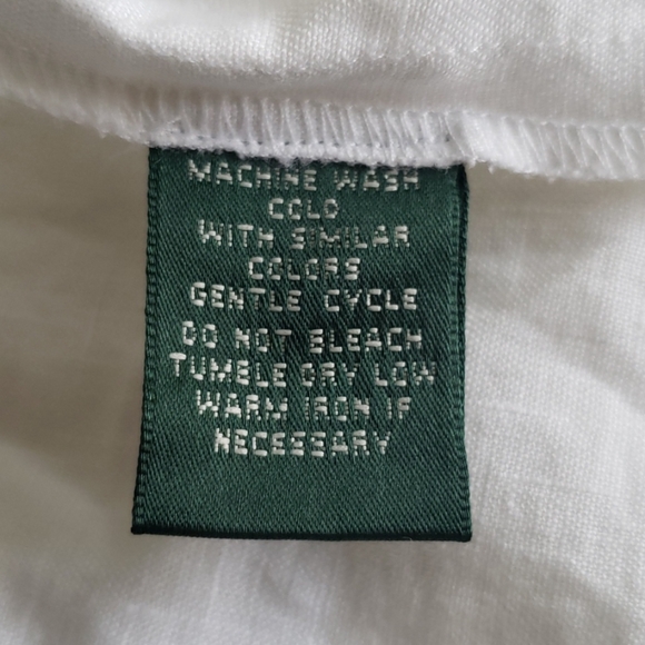 Ralph Lauren NEW Linen Lace Cami Top Button Front - Picture 13 of 13